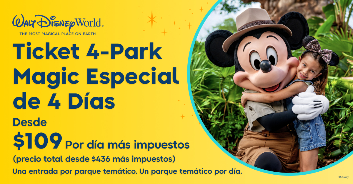 Promo entradas Disney World